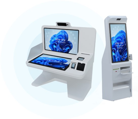 Self-Service Terminal — All-in-One Kiosk